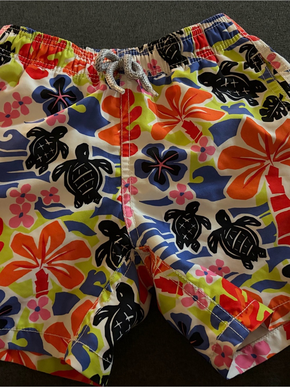 Vilebrequin Kids Swim Trunks - White, Black, Orange, Blue, Pink, Green